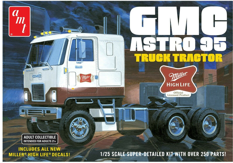 AMT 1230 1/25 GMC Astro 95 Semi Tractor Cab