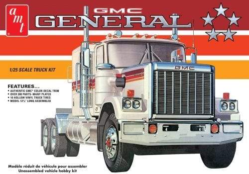 AMT 1272 1/25 1976 GMC General Semi Tractor