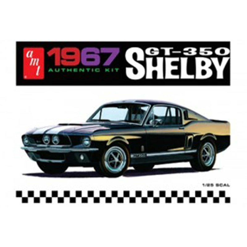 AMT 834 1/25 Black 1967 Shelby GT350