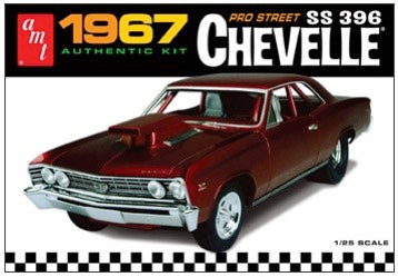 AMT 876 1/25 1967 Chevy Chevelle Pro Street