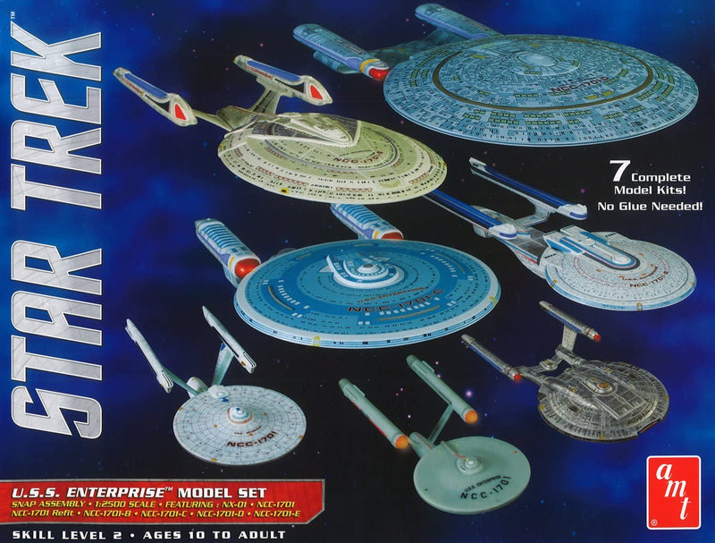 AMT 954 1/2500 Star Trek USS Enterprise model set