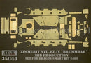 ATAK 35044 1/35 Zimmerit for Brummbär Mid Production (Dragon)