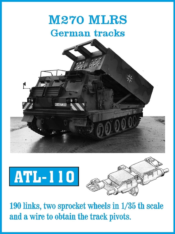 Friulmodel ATL-110 M270 MLRS German tracks