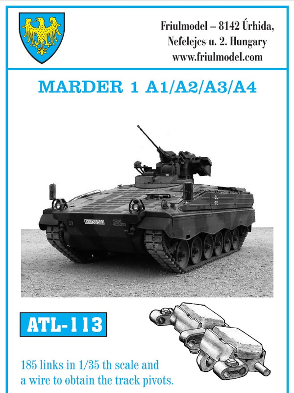 ATL 113 MARDER 1 A1 / A2 / A3 / A4 tracks