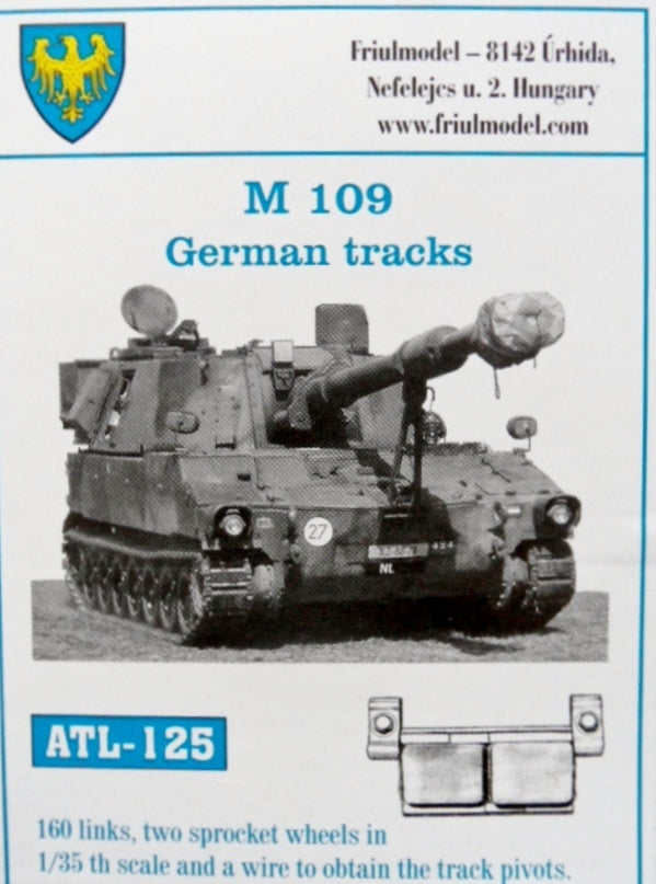 Friulmodel ATL-125 M109G (German Diehl Tracks)