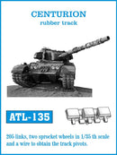 Friulmodel ATL-135 CENTURION rubber track