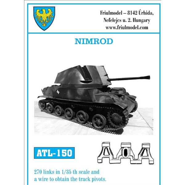 Friulmodel ATL-150 1/35 FRUIL ATL-150 Nimrod tracks