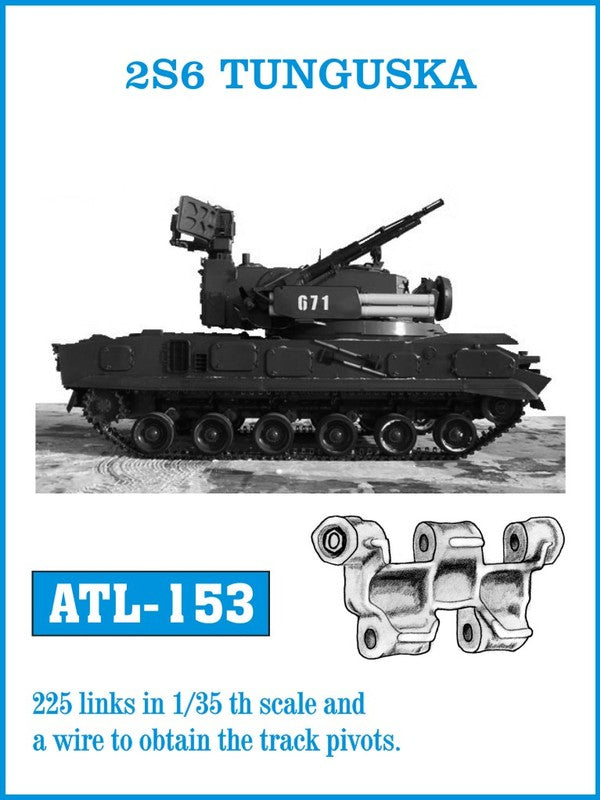 Friulmodel ATL-153 2S6 Tunguska tracks