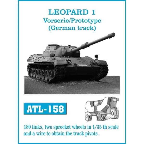 Leopard 1 Vorserie / Prototype D139E2 tracks
