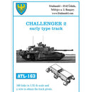 Friulmodel ATL-163 Challenger 2 early type tracks
