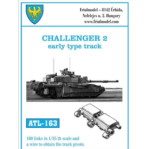 Friulmodel ATL-163 Challenger 2 early type tracks