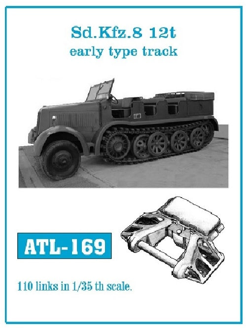 Friulmodel ATL-169 Sd.Kfz.8 12t Zgkrw.early type track