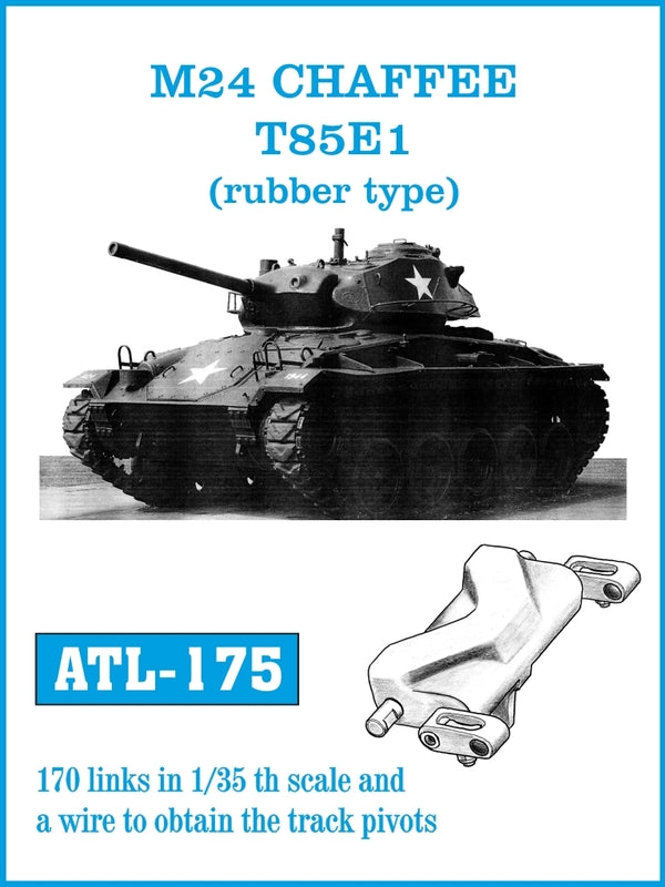 Atl 175 M24 Chaffee T85E1 (rubber type) tracks