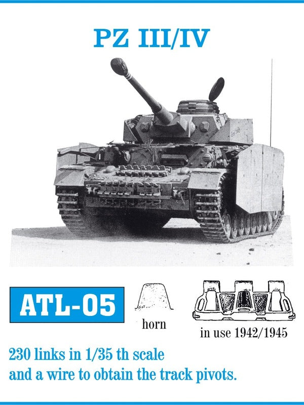 Friulmodel ATL-05 1/35 Panzer III/IV tracks in use 1942-45