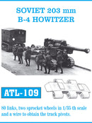 Friulmodel ATL-109 Soviet 203mm B-4 Howitzer tracks