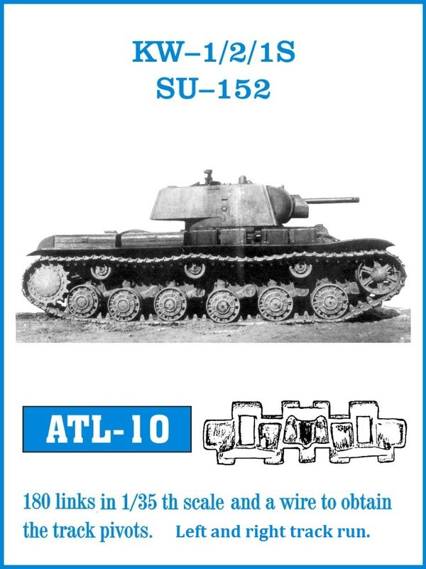 Friulmodel ATL-10 1/35 KV-1/2 /1S / SU-152 tracks