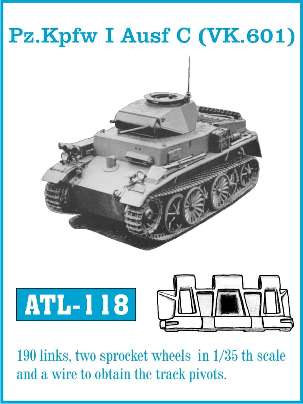 FRIUL MODEL ATL 118  Panzer I Ausf.C tracks