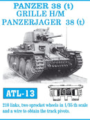 Friulmodel ATL-13 1/35 Panzer 38(t) / Grille Marder III / Grille H/M Panzerjager 38(t) tracks