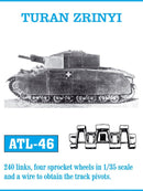Friulmodel ATL-046 1/35 Turan, Zrinyi tracks