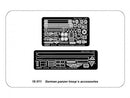 ABER 16011 1/16 German Panzer Troop's Accessories