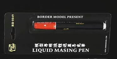 Border Model BD0049-O Liquid Masking Pen - Orange