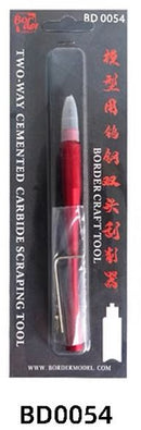 Border Model BD0054 Tungston Steel Scraper (RED)