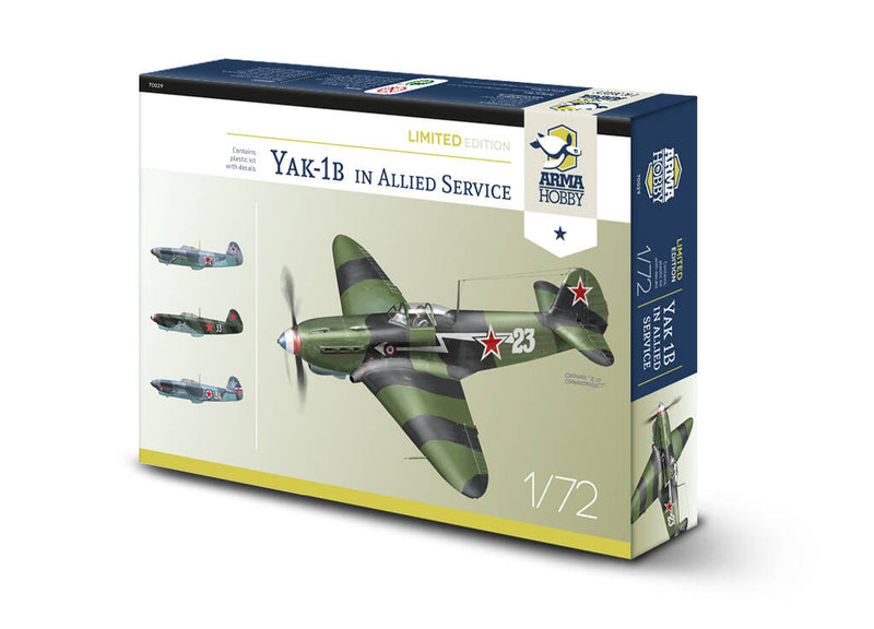 ARMA 70029 1/72 Yak-1b Allied Fighter Limited Edition