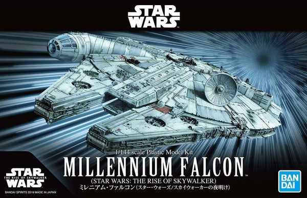 BANDAI 2482314 1/144 Star Wars Millennium Falcon Rise of Skywalker