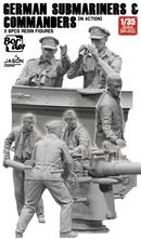 Border Model BR002 1/35 German Submariners & Commanders (in action)