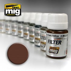 AMMO by Mig 1500 Brown for White Filter