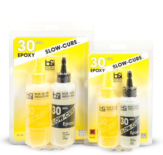Andy's Hobby Headquarters BSI205 Slow-Cure 30 Minute Epoxy 4 1/2 Oz.