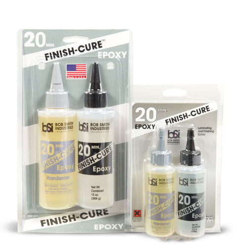 Andy's Hobby Headquarters BSI209 Finish-Cure 20 Minute Epoxy 4 1/2 Oz.