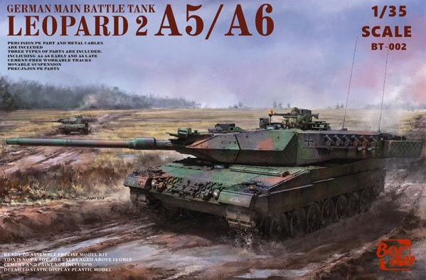 Border Model BT002 1/35 Leopard 2A5/A6