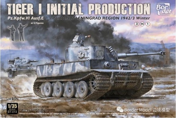 Border Model BT014 1/35 Tiger I Initial Production