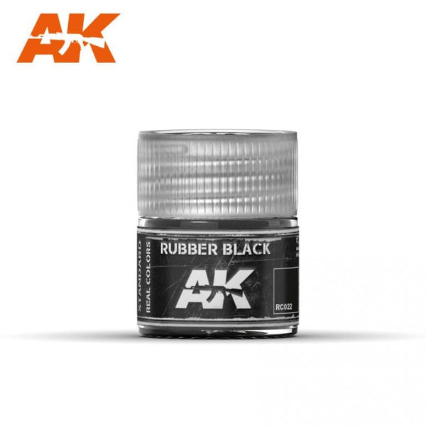 AK Interactive RC022 Real Colors : Rubber Black