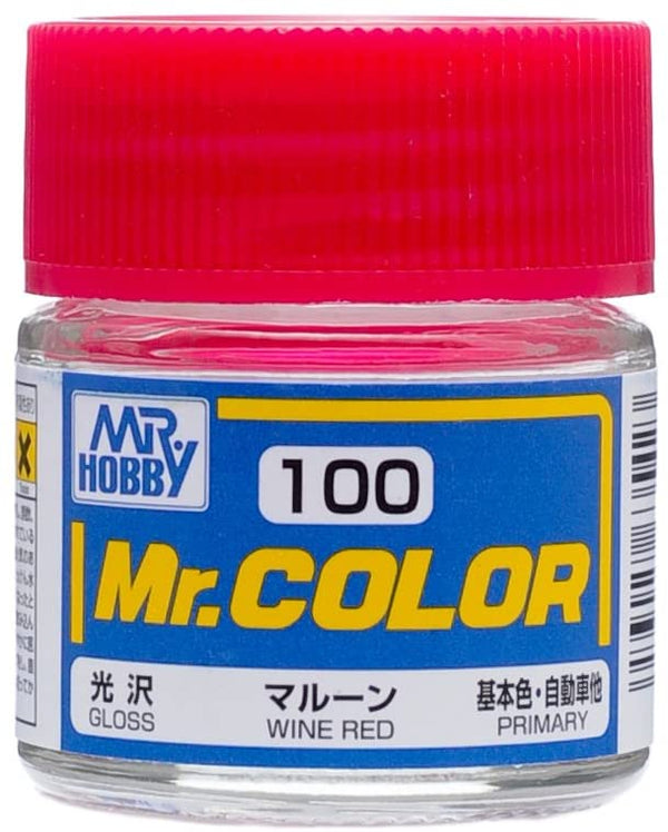 Mr. Hobby Mr. Color 100 - Wine Red (Gloss/Primary) - 10ml