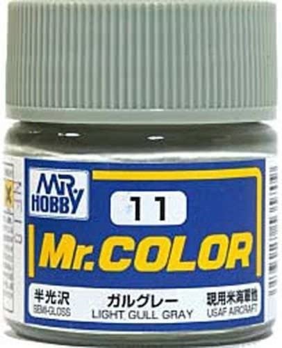 Mr. Hobby Mr. Color 11 - Light Gull Gray (Semi-Gloss) - 10ml