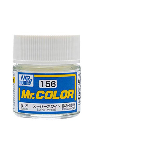 Mr. Hobby Mr. Color 156 - Super White IV (Gloss/Primary Car) - 10ml