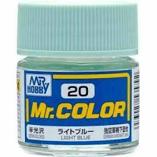 Mr. Hobby Mr. Color 20 - Light Blue (Semi-Gloss Aircraft) - 10ml