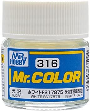 Mr. Hobby Mr. Color 316 - White FS17875 (Gloss/Aircraft) - 10ml