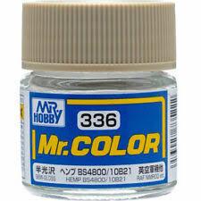Mr. Hobby Mr. Color 336 - Hemp BS4800/10B21 (Semi-Glass/Aircraft) - 10ml
