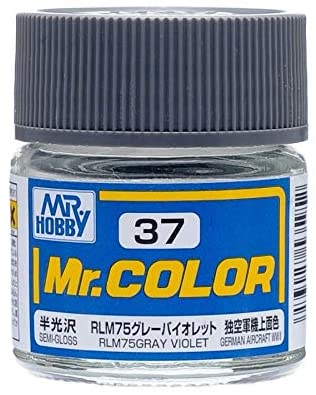 Mr. Hobby Mr. Color 37 - RLM775 Gray Violet (Semi-Gloss/Aircraft) - 10ml