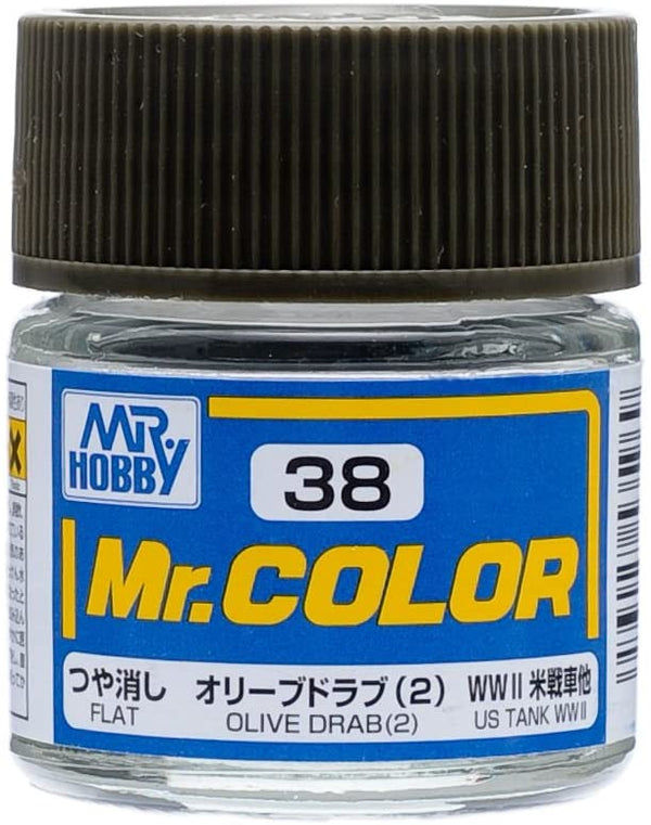 Mr. Hobby Mr. Color 38 Olive Drab 2