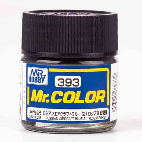 Mr. Hobby Mr. Color 393 - Russian Aircraft Blue II (Current Russian Aircraft Top) - 10ml