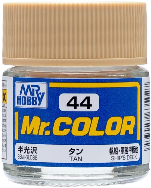Mr. Hobby Mr. Color 44 - Tan (Semi-Gloss/Ship) - 10ml