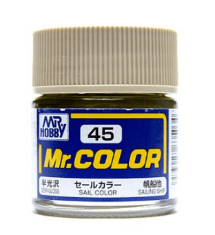 Mr. Hobby Mr. Color 45 - Sail Color (Semi-Gloss/Ship) - 10ml
