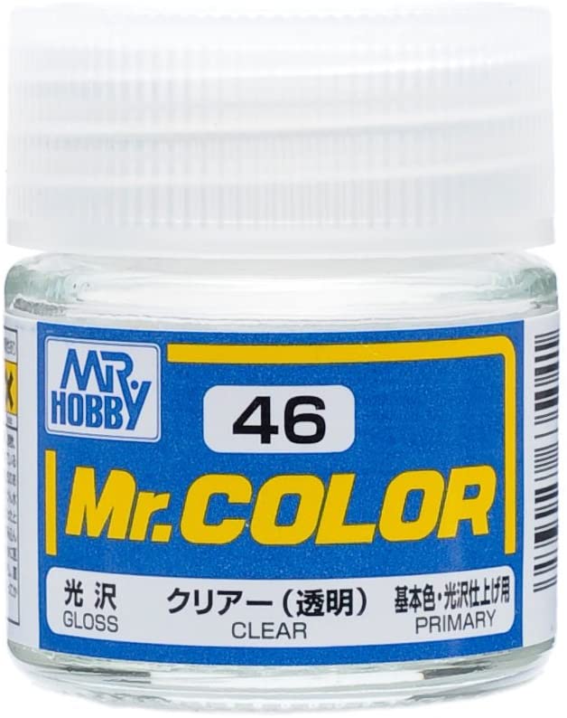 Mr. Hobby Mr. Color 46 - Clear (Gloss/Primary) - 10Ml