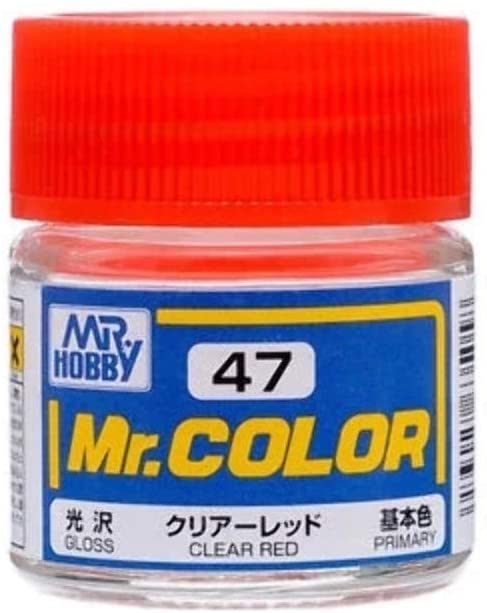 Mr. Hobby Mr. Color 47 - Clear Red (Gloss/Primary) - 10ml