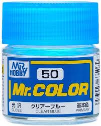 Mr. Hobby Mr. Color 50 - Clear Blue (Gloss/Primary) - 10ml
