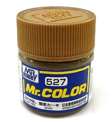 Mr. Hobby Mr. Color 527 - Khaki (Imperial Japanese Army Tank Late Camouflage) - 10ml